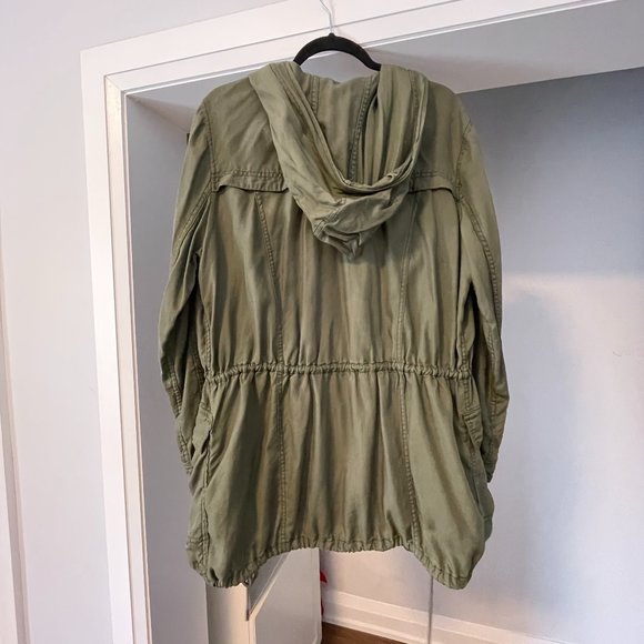 Spring Coat - Dark Green - Picture 2 of 3
